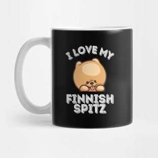 Finnish Spitz Life is better with my dogs Dogs I love all the dogs Mug